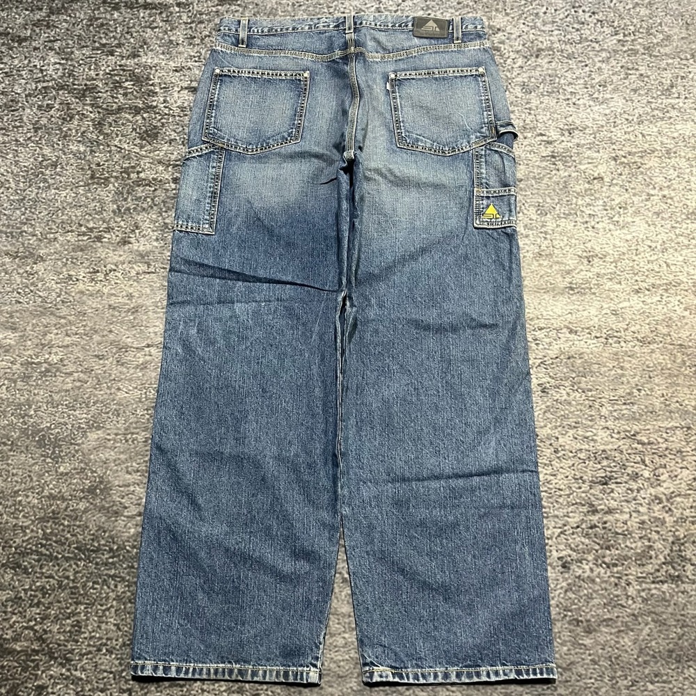 Vintage Levi's‎ SilverTab Carpenter Jeans Mens 40x32 Blue Baggy Wide Leg Y2K